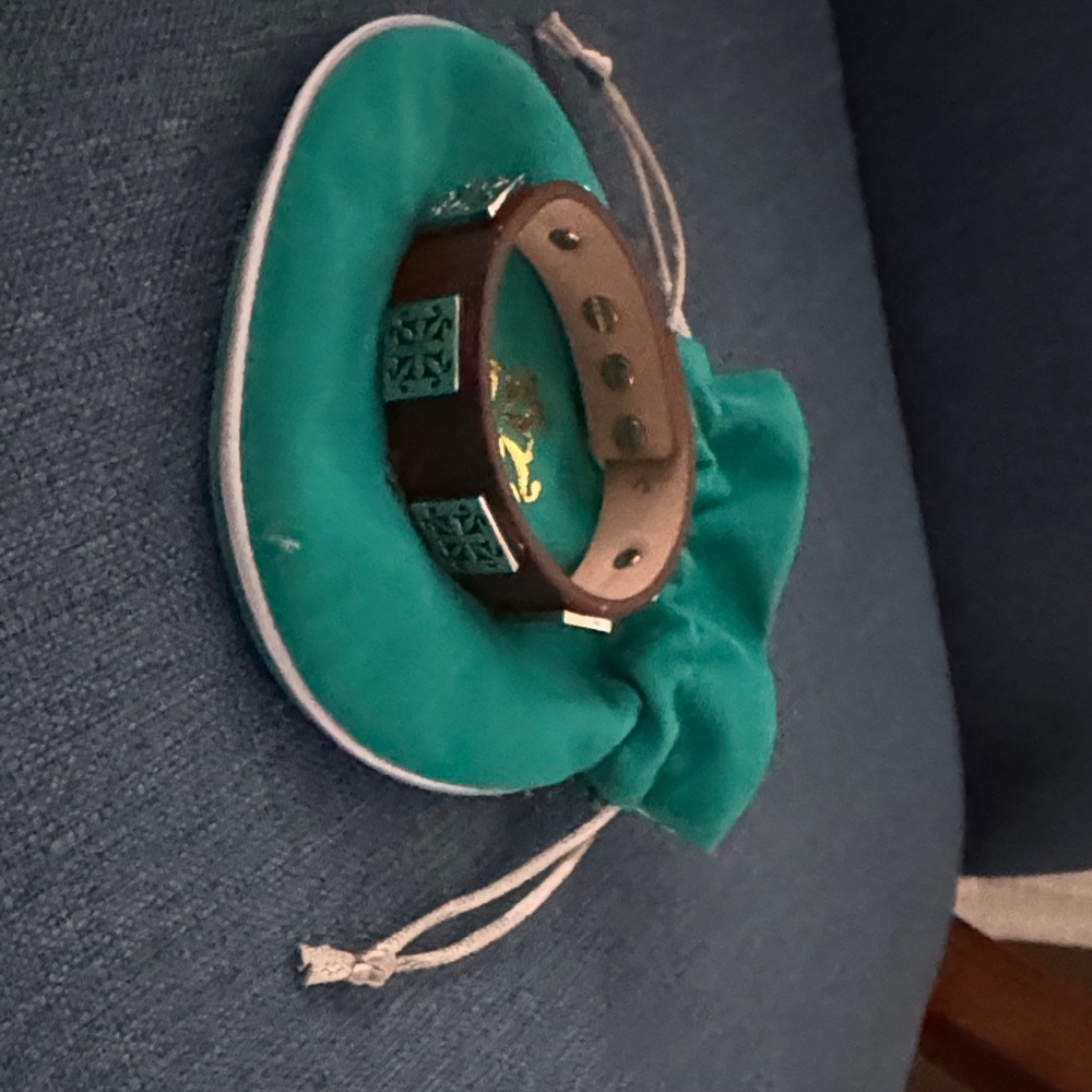 Rustic Cuff Brown Bracelet